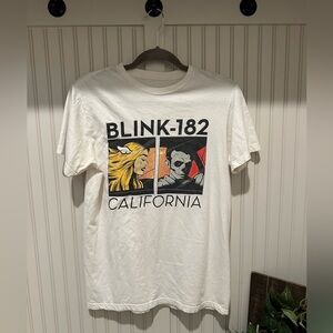 Vintage 2016 Blink-182 California White Concert Band Tee - *Perfect Condition*